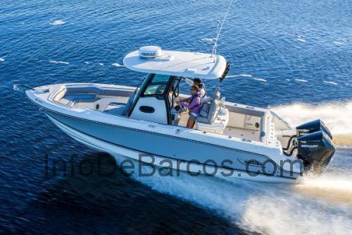 Boston Whaler 250 Outrage ficha técnica y opiniones